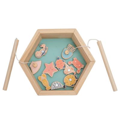 China Hot Wholesale High Quality Game Eco-Friendly Toy Set Fish Pools and Ocean Fishing Rods 13pcs for Toddlers Boys and Girls Preschool Gifts for sale