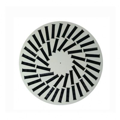 China Modern Round Swirl Air Diffuser For Supply And Exhaust Air (Ventilation HVAC Grille) for sale