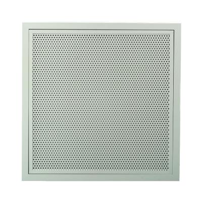 China Modern perforated plate diffuser with removable core plenum box RG-PD+PB-SA1 for sale