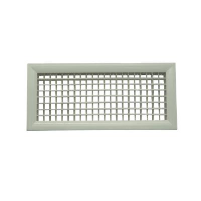 China Wholesale HVAC Modern Aluminum Air Conditioner Grills Double Deflection Grills Curved Ventilation Grills DG-BC for sale