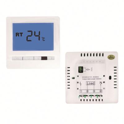 China Modern WSK-8I Fan Coil Unit Thermostat For Temperature Control for sale