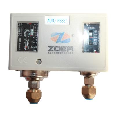 China Refrigeration Parts Refrigeration And Heat Exchange Parts ZRDP Double Pressure Control For Refrigeration Air Conditioning for sale