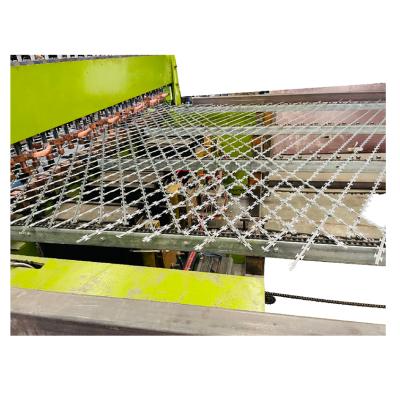 China Hot Sales Iron Wire Razor Barbed Wire Mesh Welding Machine with Competitive Price and Best Service for sale