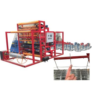 China Machinery Repair Shops Grassland Mesh Machine / Automatic Grassland Fence Wire Mesh Making Machine for sale