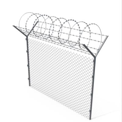 China Plain Weave Saudi Arabia Chain Link Fence For Sports Baseball Garden Diamond Wire Mesh Fence for sale