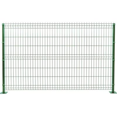 China Easily Assembled Folded High House Farm Clearly Safe Garden 3D Welded Wire Mesh Fence for sale