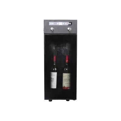 China Household 2 Bottle Wine Dispenser, Black for sale