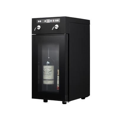 China Household Use 2 Bottle Home Wine Cooler Keep Cool Red Wine Dispenser Cooler For Party for sale