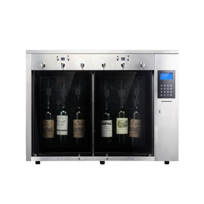 China Good Household Sale CE RoHS Wine Cooler Cabinet IC Card Wine Cooler Stainless Steel for sale