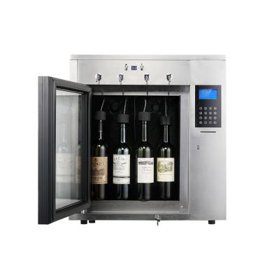 China Blue Light Indoor Manufacturer 7-18' C LED Wine Cooler Household OEM&ODM Mini Wine Coolers For Sale for sale