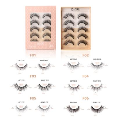 China Natural mink fur self-adhesive false eyelashes can be repeated without glue a variety of optional pairs of self-adhesive eyelashes for sale