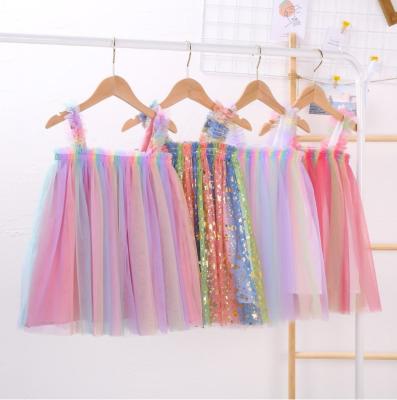 China Anti-wrinkle hot sales tutu skirt party flower dress costume newborn child birthday tutu dress for kids for sale