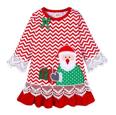 China 2020 new anti-static Christmas girls dress kids skirt Amazon wholesale wish hot sale for sale