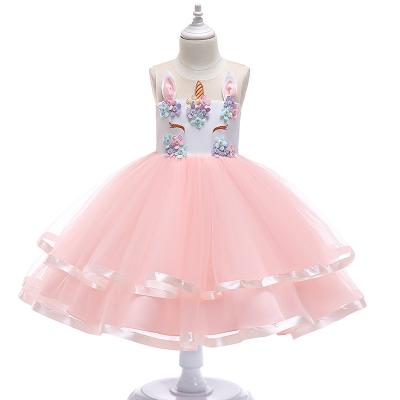 China Anti-Static Fashion Pink Kids Clothes Babies Easter Dress Outfits Matching Kids Girl Ruffle Tulle Tutu Dress Wing And Headband for sale