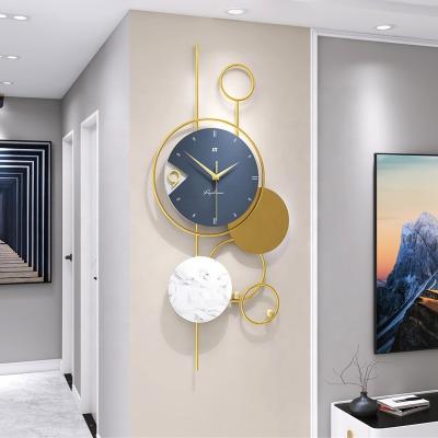 China High Quality Lightweight Calendars Luxury Decorate Large Wall Clock Home Decoration for sale