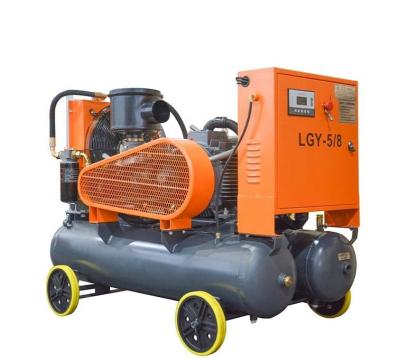 China Best Selling Lubricated Kaishan Compressor High Power Lgy Series Portable Screw Air Compressor for sale