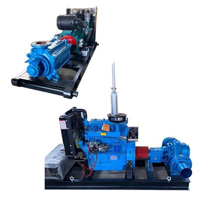 China High Flow Rate Diesel Engine Flood Control Pump Aluminum Alloy Material for sale