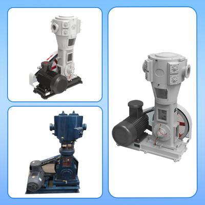 China 2.5 CFM Flow Rate Vertical Vacuum Reciprocating Oil Pump With Aluminum Cast Body for sale