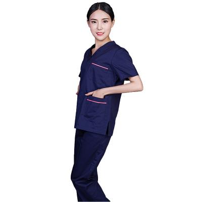 China Wholesale Hospital Short Sleeve Scrubs Uniforms Hospital Nursing Scrubs Uniforms for sale