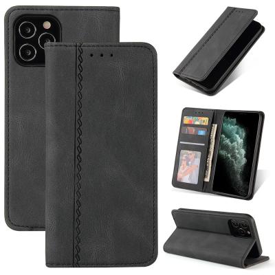 China Real Leather Luxury High Quality Shockproof Back Cover Fashion Phone Case With Card Slot For Iphone 12 pro 13 pro 11 8g max 7plus for sale