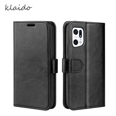 China Shockproof Classic Business Phone Case Leather Bag For OPPO Discovery x5 Leather Case Smartphone for sale