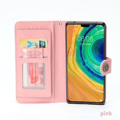 China New Shockproof PU Flip Leather Magnetic Wallet Mobile Phone Case With Card Slot 8 Color For iPhone 13 pro for sale