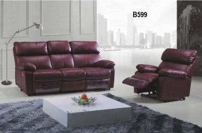 China home furniture modern leather recliner sofa design for sale