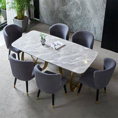 China Stylish Durable Comfortable Wholesale Kitchen Price Dining Table And Chairs Set Exterior Modern Aluminum for sale