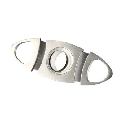 China OEM Minimalist Custom Stainless Steel Cigar Cutter Cigar Accessories for sale