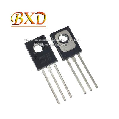 China 100% new and original BD140 TO-126 1.5A/60V PNP power BD140 transistors for sale