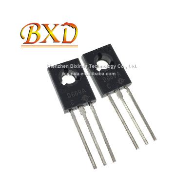 China 100% new and original 2SD669A D669A 2SD669 D669 TO-126 2SD669A transistor for sale