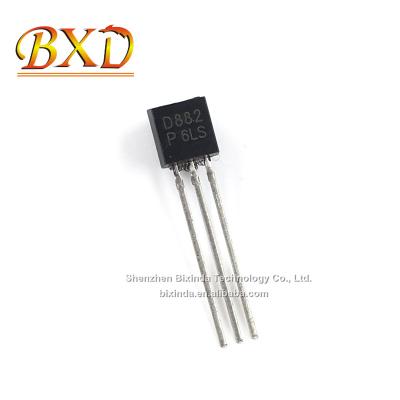 China 100% new and original 2SD882P D882P 2SD882 D882 TO-92 transistor 2SD882P for sale