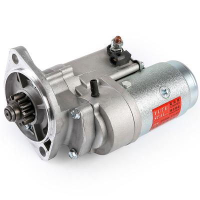 China Hot Selling Various Excavator Spare Parts Special Factory Sale Kick Starter Motors Automatic for sale