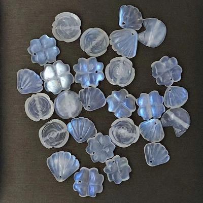 China Wholesale High Quality China Crystal Craft Blue Moonstone Carving Pendant For DIY Jewelry for sale