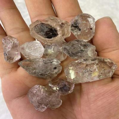 China China Wholesale High Quality 1~2cm Big Point Graded Natural Crystal High Quality Herkimer Diamond for sale