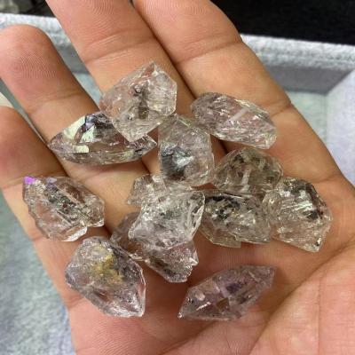 China China Wholesale High Quality 1~2cm Big Point Graded Natural Crystal High Quality Herkimer Diamond for sale