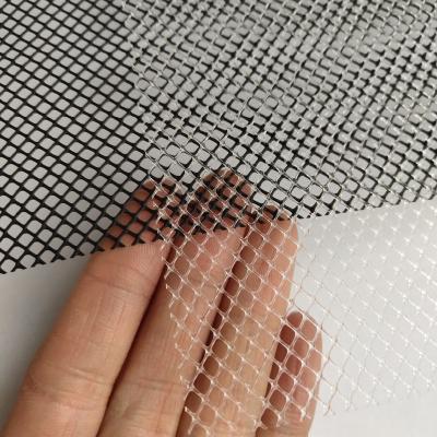 China Plastic Honeycomb / Single / Black White Polypropylene Air Conditioner Twil Fans Dust PP Filter Mesh for sale