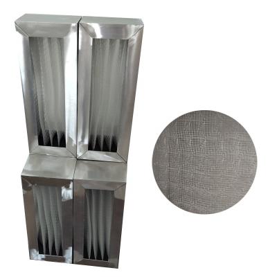 China Honeycomb Mesh China Factory Supply Folding Plastic Pleated Wire Nets Dust Filter Mesh Screen for sale