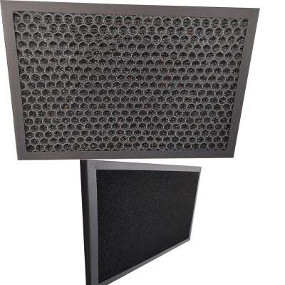 China air conditioner honeycomb activated carbon filter sheets/filter cartridge/air filter net for sale