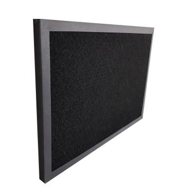 China Air Conditioner High Performance Activated Carbon Filled VOC Remover Filter Net for sale