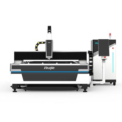 China Laser CUTTING Ruijie RJ-3015E Fiber Laser Cutting Machine Metal Laser Cutting Machine With Exchange Table for sale