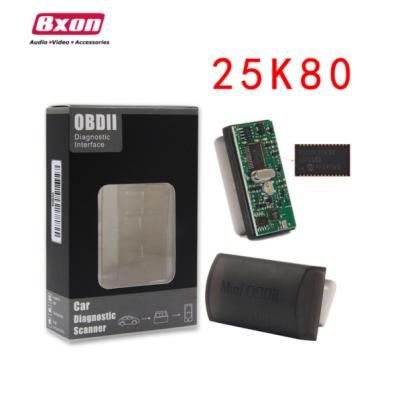 China OBD2 Interface PIC18F25K80 ELM327 BLE 4.0 OBD II Diagnostic Scanner Detector for IOS and Android for sale