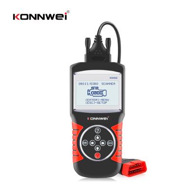 China 12v Gasoline Car KONNWEI KW820 Car Scanner OBD2 OBDII Auto Diagnostic Tool for sale