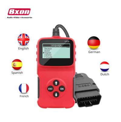 China Cars OBDII V309 Car Code Reader Same Function as VC309 for sale