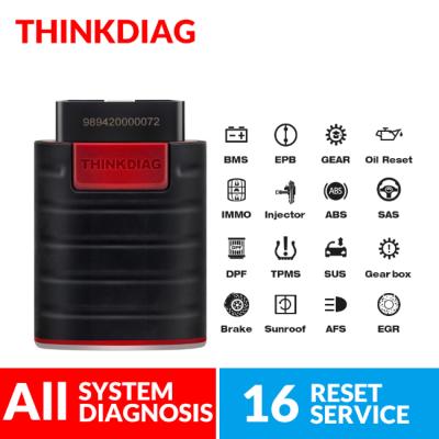 China OBD2 Thinkdiag OBDII Code Reader with 16 Reset Function for Android/IOS Easydaig Scanner Update Version for sale