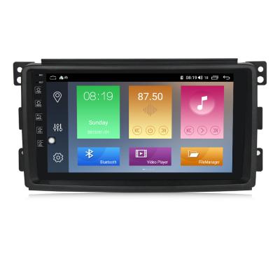 China 6G+128G Android Multimedia VCR Navigation GPS 2 Din Car Radio GPS For Mercedes Benz Smart 2006-2009 for sale