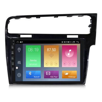 China Android 10 4G 10Inch HD1080P IPS 2.5D Android Car Radio GPS Player For VW Volkswagen Golf 7 Right Hand Driver for sale