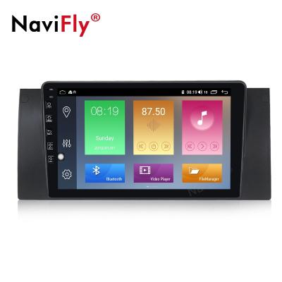 China NaviFly M Android 10.0 IPS 4Core 1+16G/4+64G Car Video DVD Player Autoradio For BMW BMW X5 E53 E39 M5 WIFI GPS Navigation NF-M100 for sale