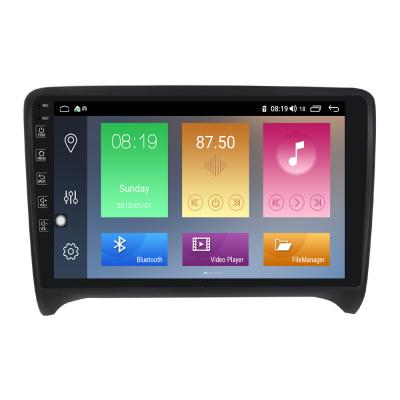 China NaviFly M Android 10.0 IPS 2.5D 4Core 1+16G/4+64G Car+DVD+Car Video Player For Au-Di TT MK2 8J WIFI GPS Navigation 2006-2012 NF-M100 for sale