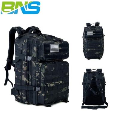 China Wholesale 45L Rucksack 45liter Capacity Emergency Army Military Bags Wholesale 45L Waterproof Hunting Outdoor Tactical Rucksack for sale